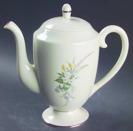 True Love No Color Band (Rim & Coupe) Coffee Pot & Lid