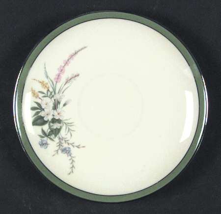 True Love Sage Green (Rim & Coupe) Saucer