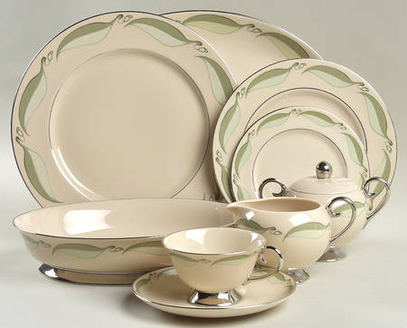 Valinda Leaf Light Green (Rim & Coupe) 45 Piece Starter Set