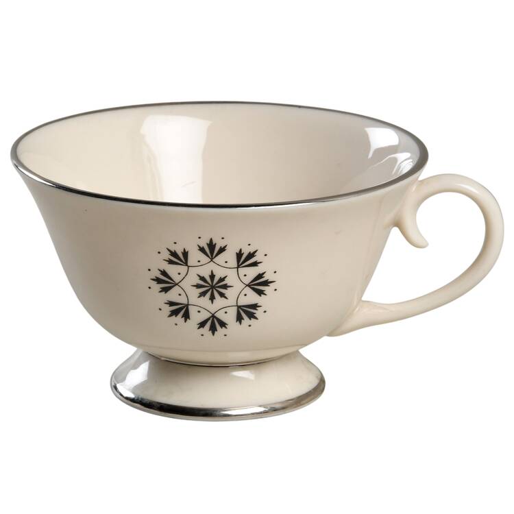 Versailles No Color Band (Rim & Coupe) Footed Cup