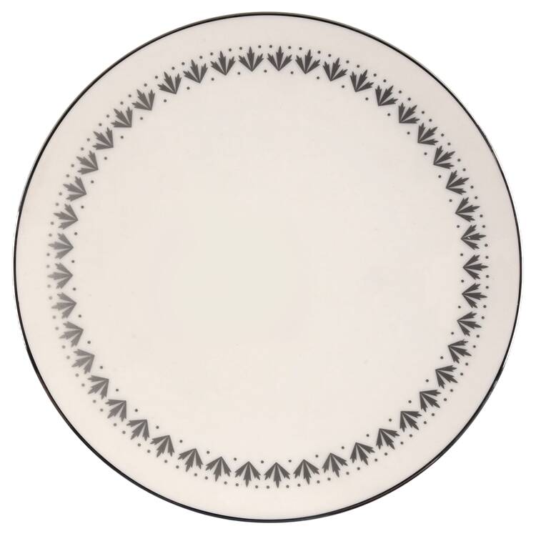 Versailles No Color Band (Rim & Coupe) Coupe Salad Plate
