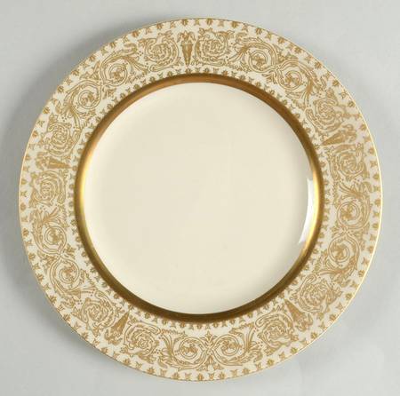Vienna No Color Band Salad Plate