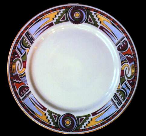 Whirlwind Dinner Plate