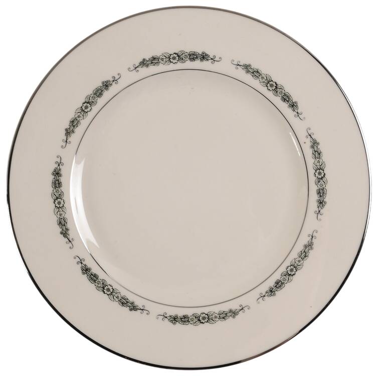 Winter Rose (Rim & Coupe) Salad Plate