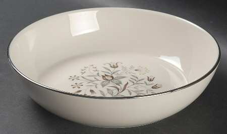 Woodsong No Color Band (Coupe) 8" Round Vegetable Bowl