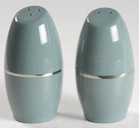 Woodsong Peacock (Rim & Coupe) Salt & Pepper Set