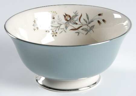 Woodsong Peacock (Rim & Coupe) Open Sugar Bowl