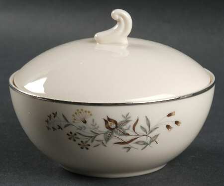 Woodsong No Color Band (Coupe) Individual Casserole & Lid