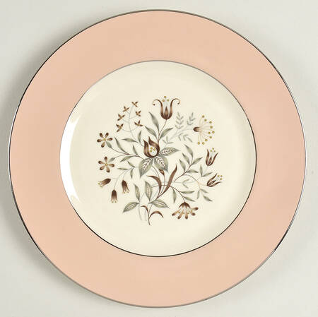 Woodsong Tan (Rim & Coupe) Salad Plate