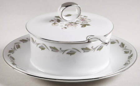 Irene Jam/Jelly & Lid w/Attached Underplate