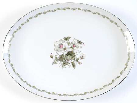 Irene 16" Oval Serving Platter