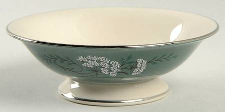 Queen's Lace Green Fruit/Dessert (Sauce) Bowl