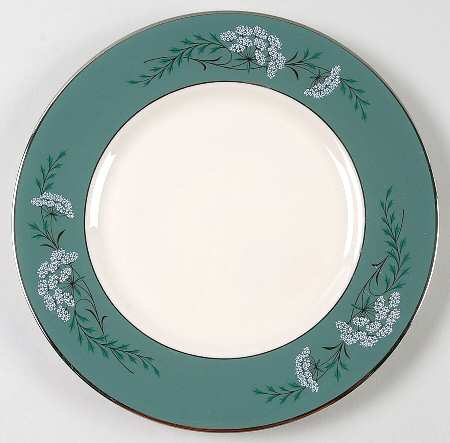 Queen's Lace Green Salad Plate