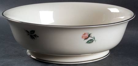 Sweetheart Rosebud 7" Round Vegetable Bowl