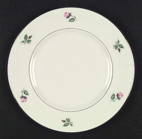 Sweetheart Rosebud Salad Plate