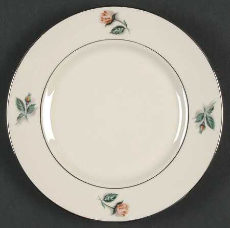 Sweetheart Rosebud Bread & Butter Plate