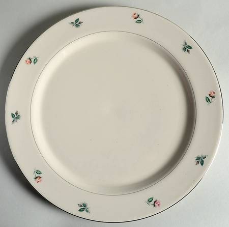 Sweetheart Rosebud 14" Chop Plate (Round Platter)
