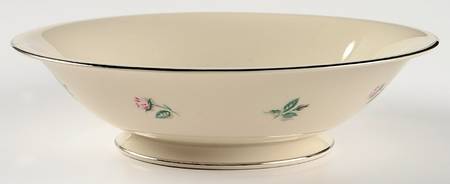 Sweetheart Rosebud 9" Round Vegetable Bowl