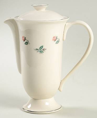 Sweetheart Rosebud Coffee Pot & Lid
