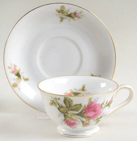 FLP1 Footed Cup & Saucer Set