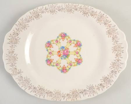 FLW2 12" Oval Serving Platter