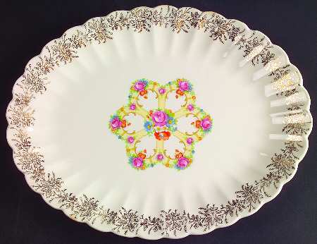 FLW2 11" Oval Serving Platter
