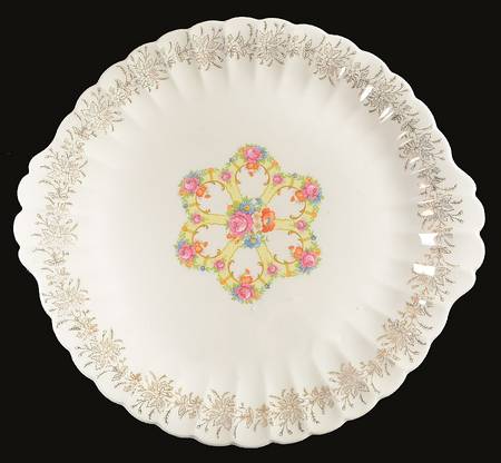 FLW2 Handled Cake Plate