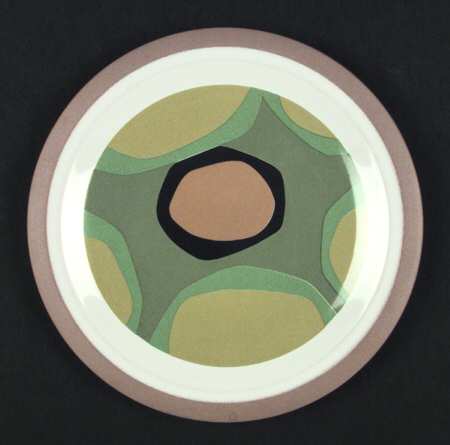 Abstract Salad Plate