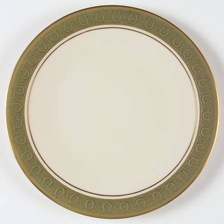 Antique Green Salad Plate