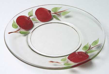 Apple (USA Backstamp) Glassware Dessert Plate