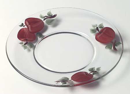 Apple (USA Backstamp) Glassware Dessert Plate