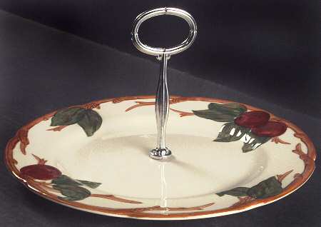 Apple (USA Backstamp) Round Serving Plate with Center Handle (Dp) Hc