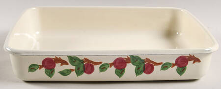 Apple (England Backstamp) Plastic Lid for Baker-Rectangular-Metal-Medium