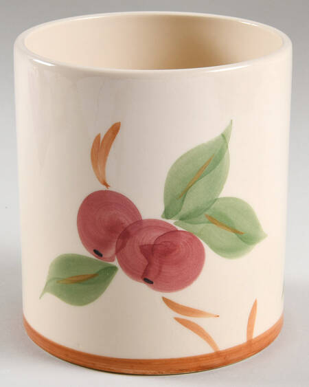 Apple (England Backstamp) Medium Canister No Lid