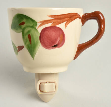 Apple (England Backstamp) 1 5/8" + cup (H) Night Light/Cup HC