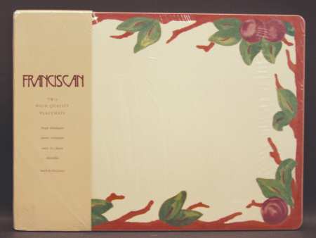 Apple (England Backstamp) (Set of 2) Corkboard Placemat