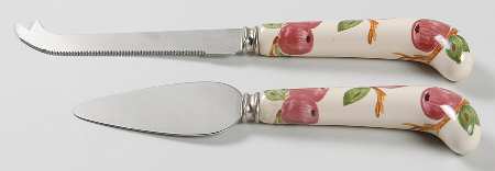Apple (England Backstamp) 2-Piece Cheese Set (Knife and Server)