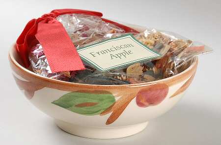 Apple (England Backstamp) Open Potpourri