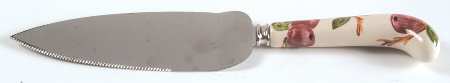 Apple (England Backstamp) Pie & Cake Server with Stainless Blade
