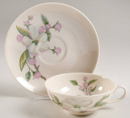 Flat Cup & Saucer Set