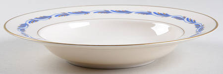 Arcadia Blue Rim Soup Bowl