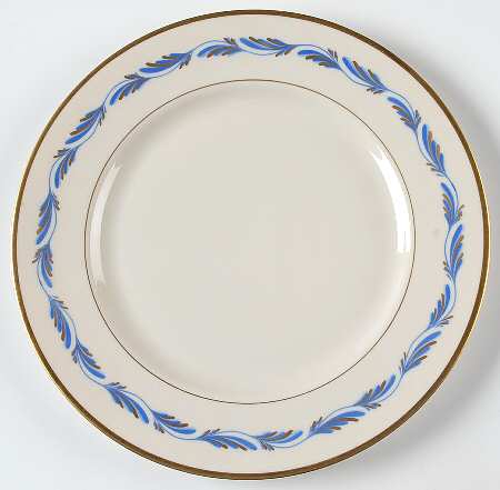 Arcadia Blue Luncheon Plate