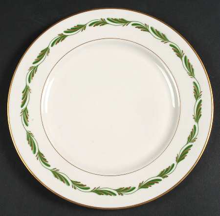 Arcadia Green Luncheon Plate