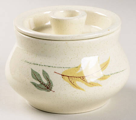 Autumn Sugar Bowl & Lid