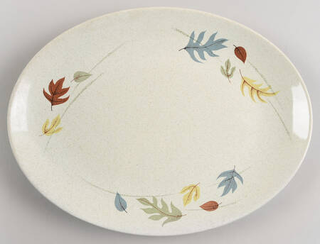 Autumn 13" Oval Serving Platter