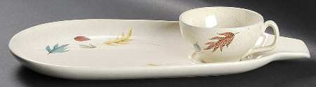 Autumn Snack Plate & Cup Set