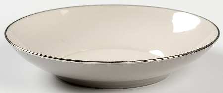 Birchbark (Platinum Trim) Coupe Soup Bowl