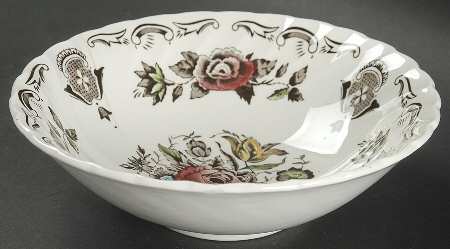 Bouquet (White Background) Coupe Cereal Bowl