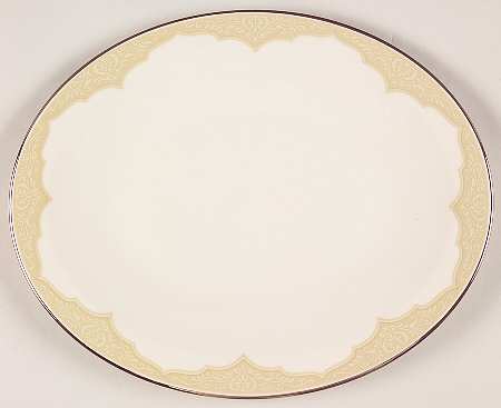 Castile 13" Oval Serving Platter
