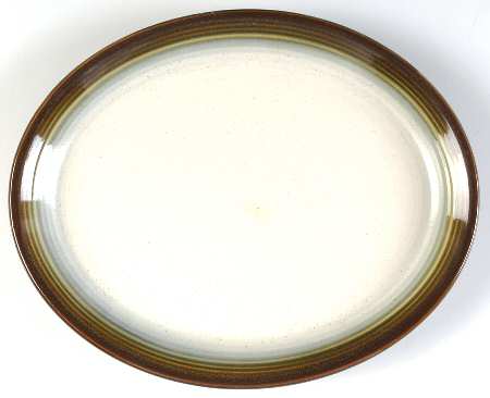 Chestnut 11" Oval Serving Platter